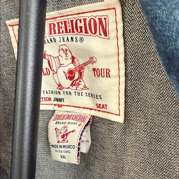 True Religion Indigo Denim Jacket - Picture 3 of 5